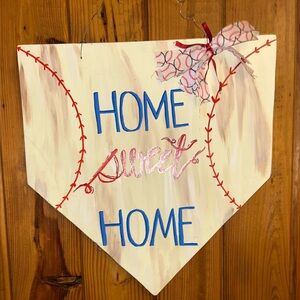 Baseball door hanger